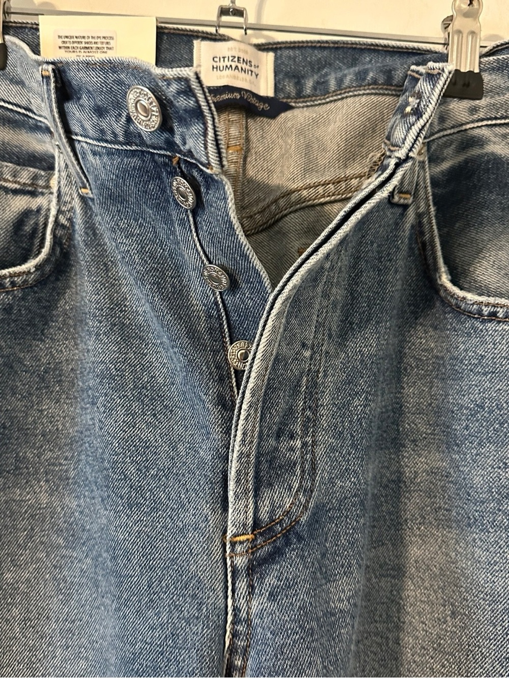 Free People Citizens of Humanity Amari Ultra Wide Jeans Dweller Wash NWT Size 26 - Picture 6 of 10